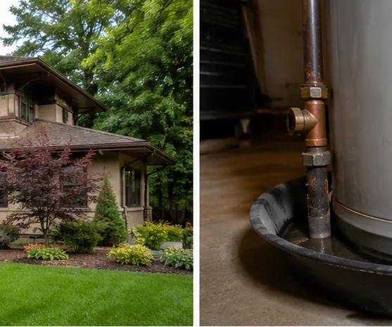 Home exterior with autumn landscaping in Burnsville MN